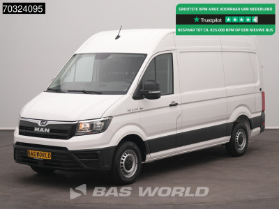 MAN TGE 3.140 Automaat L3H3 Airco Cruise Camera Parkeersensoren Euro6 L2H2 Airco Cruise control