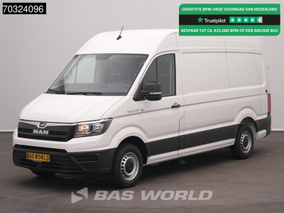 MAN TGE 3.140 Automaat L3H3 Airco Cruise Parkeersensoren Euro6 L3 L2H2 Airco Cruise control
