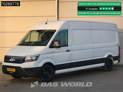 MAN TGE 3.140 Automaat L4H3 Airco Camera Parkeersensoren Euro6 L3H2 15m3 Airco