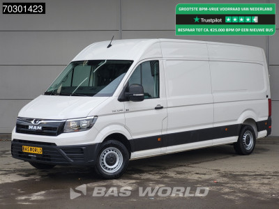 MAN TGE 3.140 Automaat L4H3 Airco Camera Parkeersensoren Euro6 L3H2 Airco