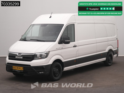 MAN TGE 3.140 Automaat L4H3 Airco Cruise Camera Euro6 L3H2 L3 Maxi Airco Cruise control