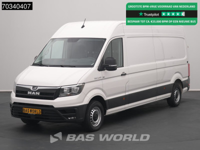 MAN TGE 3.140 Automaat L4H3 Airco Cruise Camera Euro6 L3H2 L3 Maxi Airco Cruise control