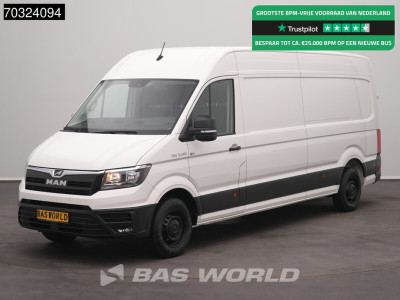 MAN TGE 3.140 Automaat L4H3 Airco Cruise Camera L3H2 L3 Maxi Airco Cruise control