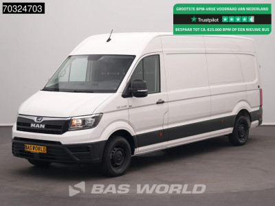 MAN TGE 3.140 Automaat L4H3 Trekhaak Airco Cruise Camera Euor6 L3H2 Airco Trekhaak Cruise control