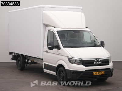 MAN TGE 3.140 Automaat Laadklep Bakwagen Airco Cruise Camera Euro6 Meubelbak Koffer Airco Cruise control foto 5