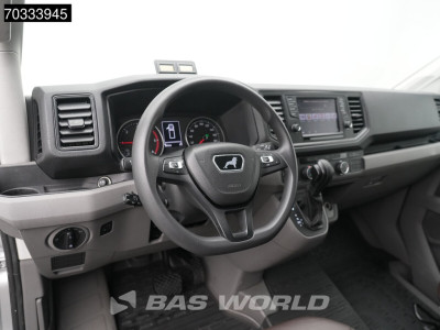 MAN TGE 3.140 Automaat Paardenwagen Horsetruck Bakwagen Zijlader Airco Navi Carplay Trekhaak Euro6 Koffer Pferde Airco Trekhaak Cruise control foto 3