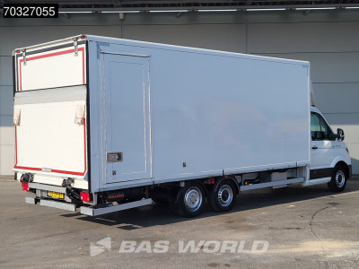 MAN TGE 3.140 Veldhuizen Clixtar Laadklep Bakwagen 3580kg 618cm Lang Airco Cruise Euro6 Meubelbak Koffer Clixtsar DHollandia BE-Combi Trekker Oplegger BE-rijbewijs Cruise control 2