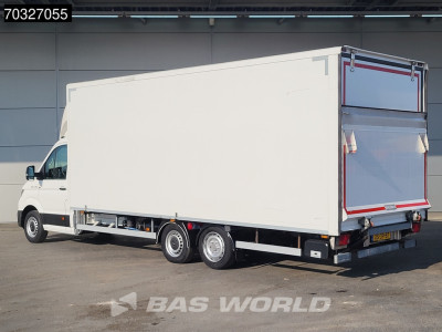 MAN TGE 3.140 Veldhuizen Clixtar Laadklep Bakwagen 3580kg 618cm Lang Airco Cruise Euro6 Meubelbak Koffer Clixtsar DHollandia BE-Combi Trekker Oplegger BE-rijbewijs Cruise control 6