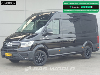 MAN TGE 3.180 4x4 Automaat 2025 Facelift L3H3 LED ACC Navi Airco Cruise Camera Parkeersensoren L2H2 Allrad 4WD 12m3 Airco