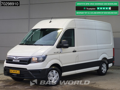 MAN TGE 3.180 Automaat 180PK L3H3 Trekhaak Navi Airco Cruise Camera Euro6 L2H2 Airco Trekhaak Cruise control