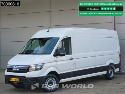 MAN TGE 3.180 Automaat 180PK L4H3 Airco Cruise Parkeersensoren Euro6 L3H2 Airco Cruise control