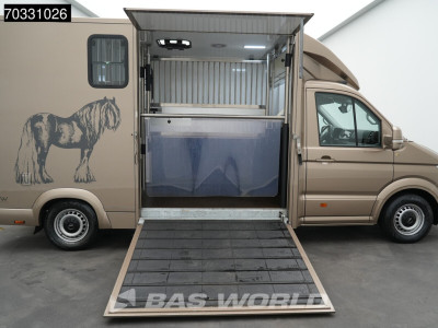 MAN TGE 3.180 Automaat Paardenwagen Hengstenuitvoering Trekhaak LED Airco Cruise Camera Euro6 Horsetruck
Pferdetransport Airco Trekhaak Cruise control 10