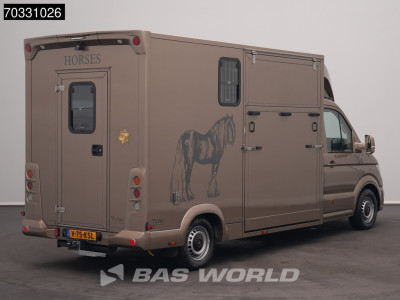 MAN TGE 3.180 Automaat Paardenwagen Hengstenuitvoering Trekhaak LED Airco Cruise Camera Euro6 Horsetruck
Pferdetransport Airco Trekhaak Cruise control 2