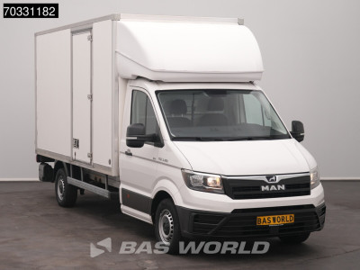 MAN TGE 3.180 Dhollandia Laadklep Zijdeur Bakwagen Camera Airco Cruise Koffer Meubelbak Airco Cruise control foto 5