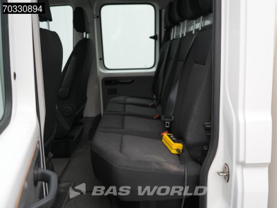 MAN TGE 5.120 Dubbel Cabine Kipper met Kist Dubbellucht 3,5t Trekhaak Airco Cruise Camera Euro6 Tipper Benne Kieper Airco Trekhaak Cruise control 12