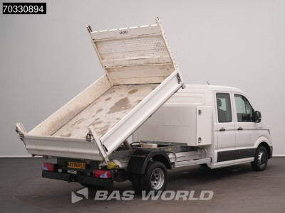 MAN TGE 5.120 Dubbel Cabine Kipper met Kist Dubbellucht 3,5t Trekhaak Airco Cruise Camera Euro6 Tipper Benne Kieper Airco Trekhaak Cruise control 2