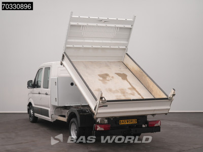 MAN TGE 5.120 Dubbel Cabine Kipper met Kist Dubbellucht 3,5t Trekhaak Airco Cruise Camera Euro6 Tipper Benne Kieper Airco Trekhaak Cruise control foto 6