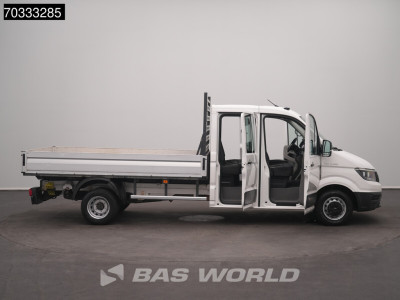 MAN TGE 5.180 Automaat 180PK Dubbel Cabine Open Laadbak Dubbellucht Trekhaak Airco Cruise Euro6 Pritsche Pickup Open Box Airco Trekhaak Cruise control foto 7