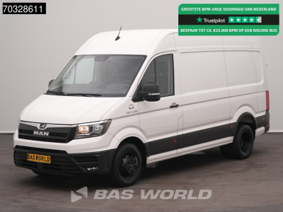 MAN TGE 5.180 Dubbellucht L3H3 Trekhaak Navi Airco Camera Euro6 L2H2 Airco Trekhaak