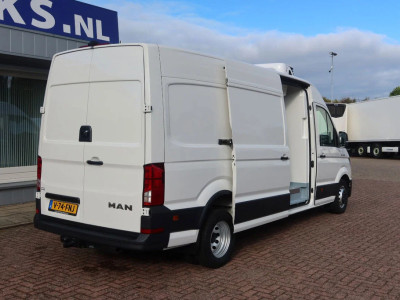 MAN TGE 50.160 Koel/Vries/Verwarmen + nachtaansluiting Carrier Xarios 350 L4/H2 automaat. Dubbel lucht. 11