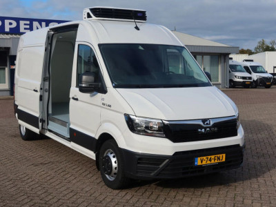 MAN TGE 50.160 Koel/Vries/Verwarmen + nachtaansluiting Carrier Xarios 350 L4/H2 automaat. Dubbel lucht. 2