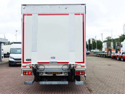 MAN TGM 15.290 Trekker + Heiwo city trailer geisoleerd + klep DHollandia 2000kg 13