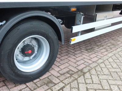 MAN TGM 15.290 Trekker + Heiwo city trailer geisoleerd + klep DHollandia 2000kg 17