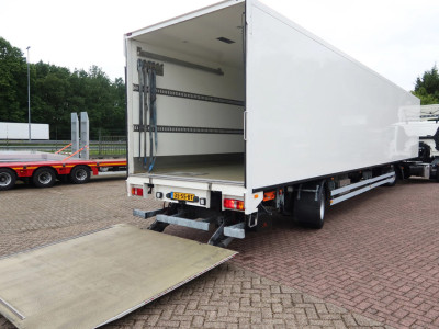 MAN TGM 15.290 Trekker + Heiwo city trailer geisoleerd + klep DHollandia 2000kg 3