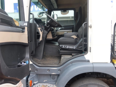 MAN TGM 15.290 Trekker + Heiwo city trailer geisoleerd + klep DHollandia 2000kg 9