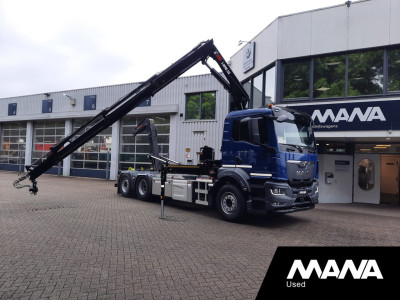 MAN TGS 26.360 6x2-4 BL CH HIAB X-Hipro 232 E-3 + HIAB ULT21Z51 Kraanwagen NIEUW!!