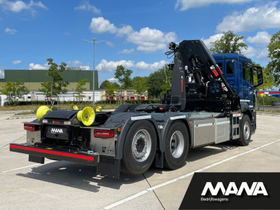 MAN TGS 26.360 6x2-4 BL CH HIAB X-Hipro 232 E-3 + HIAB ULT21Z51 haakarmsysteem NIEUW!! foto 5