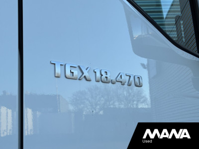 MAN TGX 18.470 GX 4X2 BLS Standkachel Standklima Rema Koelkast Sideskirts Lederen bekleding 10