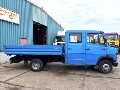 Mercedes-Benz 609 DK CREWCAB 4x2 3-WAY MEILLER KIPPER (MANUAL GEARBOX / FULL STEEL SUSPENSION / POWER STEERING / P.T.O.) foto 4