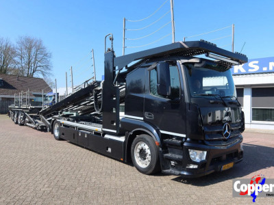 Mercedes-Benz Actros 1840 4x2 Groenewold auto-transporter, 9 cars