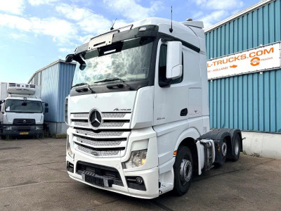 Mercedes-Benz Actros 2545 LS STREAMSPACE 6x2 (TELLIGENT AUTOMATIC / EURO 6 / LIFT-AXLE / FRIDGE UNDER BED / AIRCONDITIONING / SLIDING FIFTH WHEEL / ETC.)