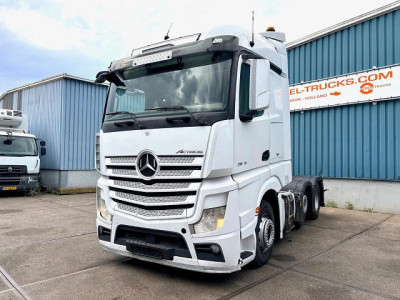 Mercedes-Benz Actros 2545 LS STREAMSPACE 6x2 (TELLIGENT AUTOMATIC / EURO 6 / LIFT-AXLE / FRIDGE UNDER BED / AIRCONDITIONING / SLIDING FIFTH WHEEL / ETC.)