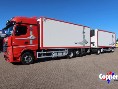 Mercedes-Benz Actros 2653 2653 LL Koel/Vries. Cherau Aanhanger Carrier Supra 900 U