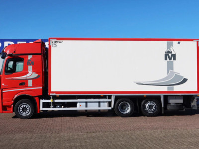 Mercedes-Benz Actros 2653 2653 LL Koel/Vries. Cherau Aanhanger Carrier Supra 900 U foto 18