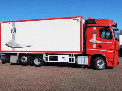 Mercedes-Benz Actros 2653 2653 LL Koel/Vries. Cherau Aanhanger Carrier Supra 900 U foto 19