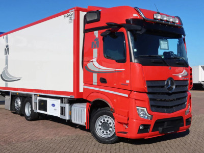 Mercedes-Benz Actros 2653 2653 LL Koel/Vries. Cherau Aanhanger Carrier Supra 900 U foto 2