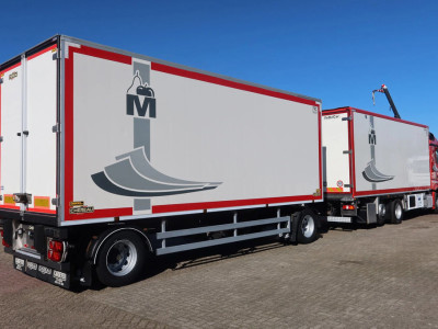 Mercedes-Benz Actros 2653 2653 LL Koel/Vries. Cherau Aanhanger Carrier Supra 900 U foto 2