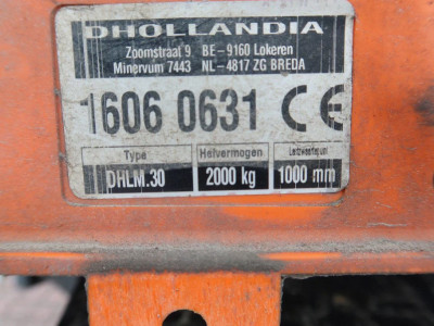 Mercedes-Benz Antos 1924L Huif + Klep Dhollandia 2000 KG Euro 6 foto 20