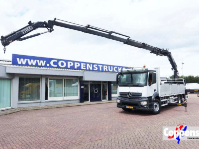 Mercedes-Benz Antos 2830 Kraanwagen open Laadbak Fassi F295 + FLY-JIB