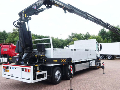 Mercedes-Benz Antos 2830 Kraanwagen open Laadbak Fassi F295 + FLY-JIB foto 3