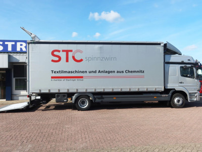 Mercedes-Benz Atego 1227 L Schuifzeil + schuifdak + klep, High sleeper foto 16