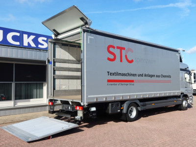 Mercedes-Benz Atego 1227 L Schuifzeil + schuifdak + klep, High sleeper foto 2