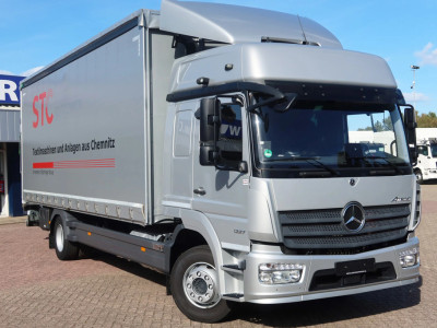Mercedes-Benz Atego 1227 L Schuifzeil + schuifdak + klep, High sleeper foto 8