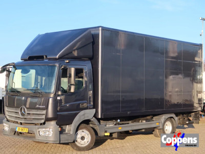 Mercedes-Benz Atego 818 L  bak + klep grijs metallic   EUR 14.650.- euro netto