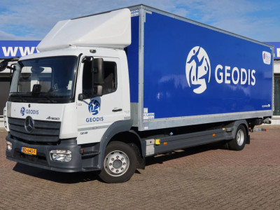 Mercedes-Benz Atego 1218 Bakwagen + Laadklep DHollandia 1500kg foto 12