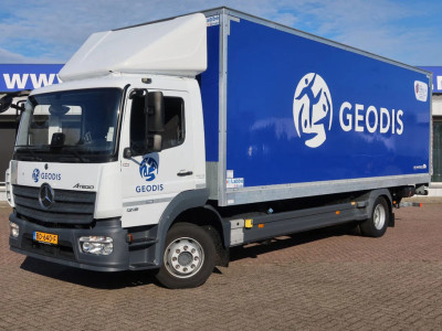 Mercedes-Benz Atego 1218 Bakwagen + Laadklep DHollandia 1500kg foto 12